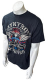 Gildan Men's Lynyrd Skynard Tour 2013 Black Short Sleeve Shirt Size Large