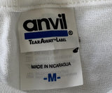 Anvil Men's One Direction Up All Night Tour 2012 Graphic White Shirt Size Medium