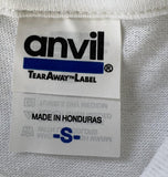Anvil Men's One Direction Up All Night Tour 2012 Graphic White Shirt Size Small