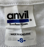Anvil Men's One Direction Up All Night Tour 2012 Graphic White Shirt Size S