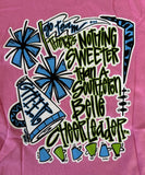 Girls There's Nothing Sweeter Than A Southern Belle Cheerleader Shirt Size S