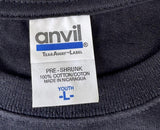 Anvil One Direction Up All Night Tour 2012 Black Short Sleeve Shirt Size Large