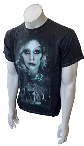 Fruit of The Loom Men's Lady Gaga Born This Way Ball Black Shirt Size Medium