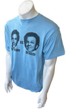 Ripple Junction Men's Step Brothers Nighthawk Vs. Dragon Blue Shirt Size Large