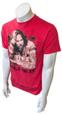 Spectra Apparel Men's The Big Lebowski Oh F**k It Graphic Red Shirt Size Medium