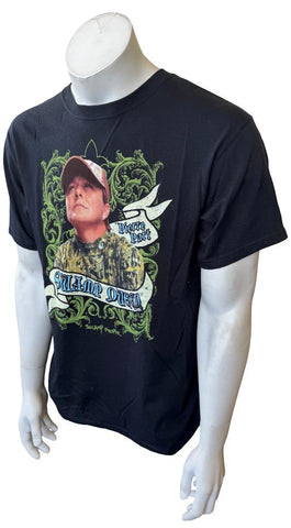 Anvil Men's Swamp People Pierre Part Swamp Queen Black Shirt Size Medium