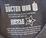 Ripple Junction Men's Doctor Who Trust Me I'm The Doctor Black Shirt Size Medium