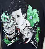 Ripple Junction Men's Doctor Who San Diego Comic-Con 2012 Black Shirt Size Large