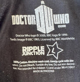 Ripple Junction Men's Doctor Who San Diego Comic-Con 2012 Black Shirt Size Large