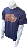 Anvil Men's The Big Bang Theory Reserved For Sheldon Navy Shirt Size Medium