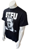Anvil Men's The Big Lebowski STFU Black Short Sleeve Shirt Size Medium