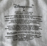 Disney Women's Tinker Bell Tink Graphic White Short Sleeve Shirt Size Medium