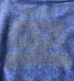 Disney Women's Alice In Wonderland Drink Me Graphic Blue Shirt Size Medium