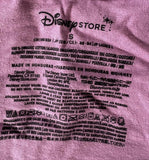 Disney Women's Cinderella Lucifer Bad Cattitude Graphic Pink Shirt Size Small
