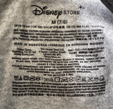 Disney Boys Mickey Mouse Surf's Up Beach Life Hawaii Gray Shirt Size Medium