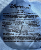 Disney Boys Aladdin Genie Face Graphic Blue Short Sleeve Shirt Size Small
