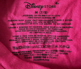 Disney Girls Princesses Graphic Pink Short Sleeve Shirt Size Medium