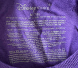Disney Girls Minnie Mouse Born To Shop Purple Short Sleeve Shirt Size Medium