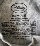 Disney Girls Mickey Mouse & Minnie Mouse Cupcakes Gray Shirt Size Medium