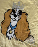 Disney Girls Lady And The Tramp Little Lady Graphic Yellow Shirt Size Small