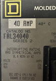 Square D FAL34040 Molded Case Circuit Breaker Series 2 3-Pole 40 AMP 480V