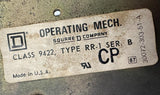 Square D 9422RR1 Circuit Breaker Operating Mechanism Ser B 600VAC 400A 9422RR-1
