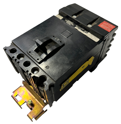 Square D FA32100 Molded Case Circuit Breaker 100A 3‑Pole 240 VAC I‑Line FA-32100