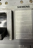 Siemens LMXD63B800 Sentron Molded Case Circuit Breaker 800 Amp 3 Pole 600 Volt