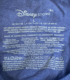 Disney Men's Aladdin All Powerful Genie Navy Short Sleeve Shirt Size Large