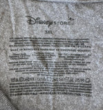 Disney Men's Mickey Mouse The Weremouse Half Wolf Half Mouse Gray Shirt Size 3XL