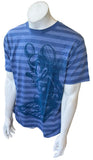 Disney Men's Mickey Mouse Real Deal Blue Short Sleeve Shirt Size Large