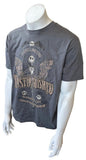 Disney Nightmare Before Christmas Jack Skellington Gray Shirt Size Large