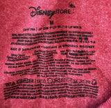 Disney Men's Mickey Mouse Surf's Up Hawaii Red Short Sleeve Shirt Size Medium