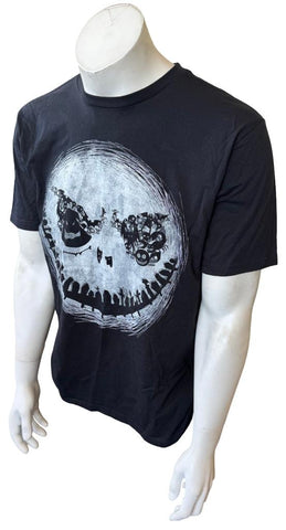 Disney Nightmare Before Christmas Jack Skellington Graphic Black Shirt Size M