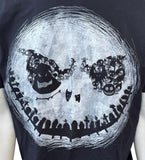 Disney Nightmare Before Christmas Jack Skellington Graphic Black Shirt Size M