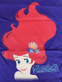 Disney Girls The Little Mermaid Disney Cruise Line Purple Shirt Size Medium