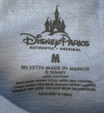 Disney Parks Girls Frozen Elsa Graphic Blue Short Sleeve Shirt Size Medium