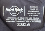 Hard Rock Cafe Men's New York City Rock N Roll 24/7 Graphic Black Shirt Size M