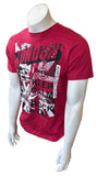 Hard Rock Cafe Men's London Keep Calm And Rock On Graphic Red Shirt Size Medium