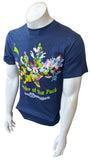 Hanes Men's Walt Disney World Leader Of The Pack Graphic Navy Shirt Size Small