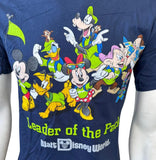 Hanes Men's Walt Disney World Leader Of The Pack Graphic Navy Shirt Size Small