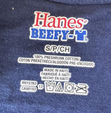 Hanes Men's Walt Disney World Leader Of The Pack Graphic Navy Shirt Size Small
