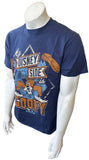 Disneyland Men's My Disney Side Is Goofy Graphic Navy Shirt Size Medium