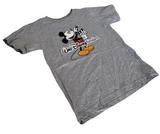 Disney Boys Walt Disney Studios Mickey Mouse Gray Short Sleeve Shirt Size XXS