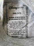 Disney Boys Walt Disney Studios Mickey Mouse Gray Short Sleeve Shirt Size XXS
