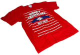 Disney Boys Disney Cruise Line Est. 1998 Red Short Sleeve Shirt Size Medium