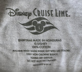 Disney Boys Disney Cruise Line Donald Duck Est. 1998 White Shirt Size Large