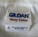 Gildan Boys Disney Cruise Line Donald Duck Est. 1998 White Shirt Size Small