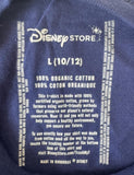 Disney Boys Walt Disney Studios Mickey Mouse Pluto's Corner Navy Shirt Size L
