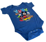 Disney Parks Mickey Mouse Best Day Ever Disneyland Resorts Blue One-Piece 24M